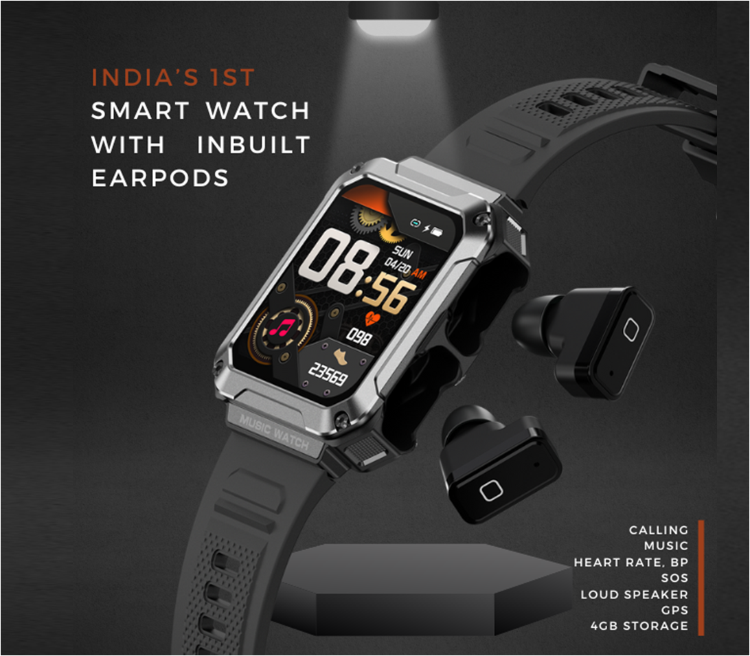 Discover why WEARPODS by WatchOut Wearables are the ultimate smartwatch for GenZ. Stylish design, advanced features, and seamless connectivity await!