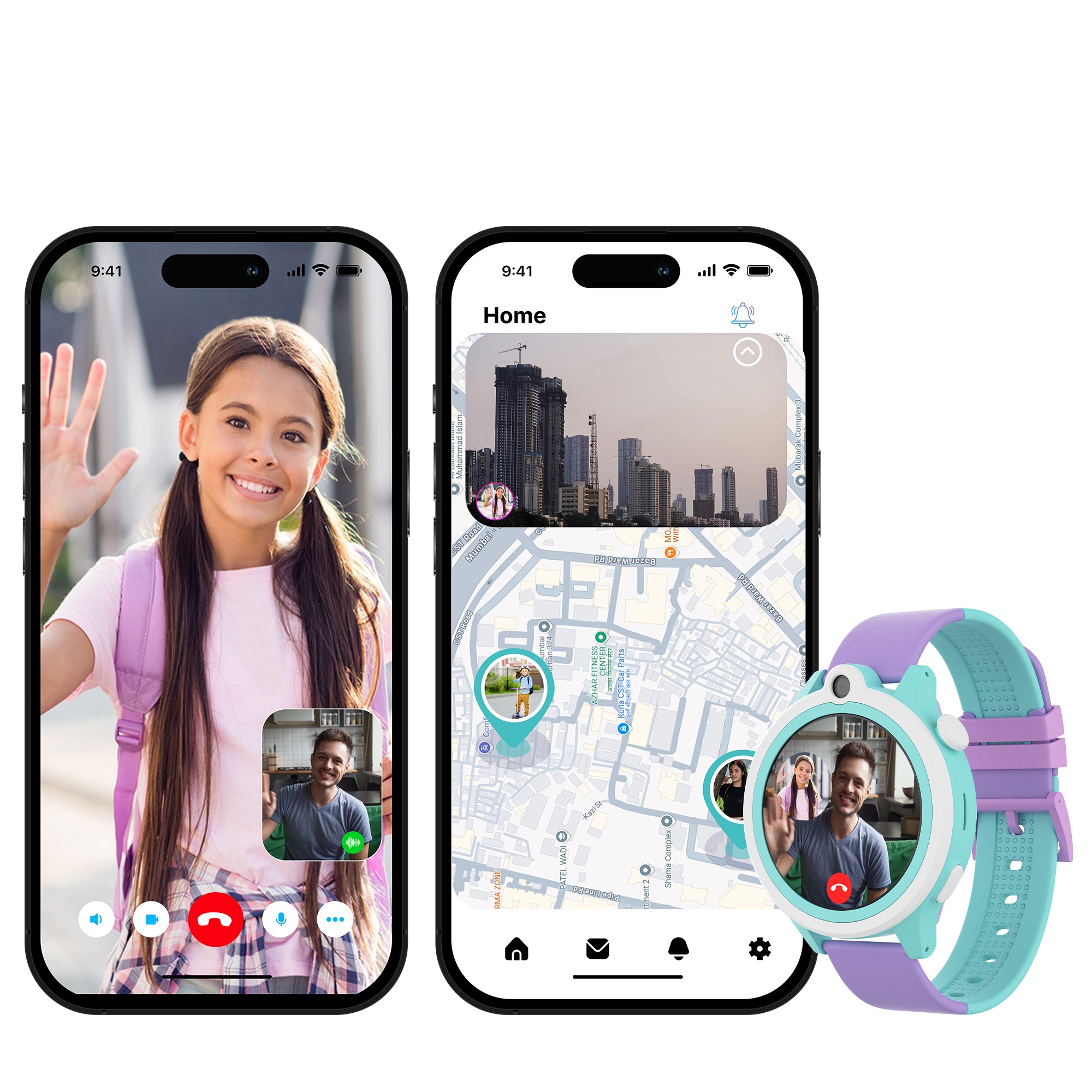 Next-Gen+ Kids Smartwatch (Lavender Purple)
