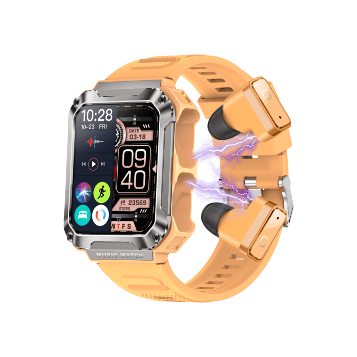 Seamless Integration of Smartwatch and Earbuds WatchOut WearPods