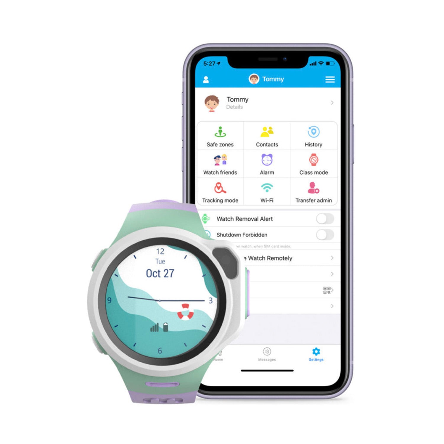 Child safety GPS tracker Smart Watch